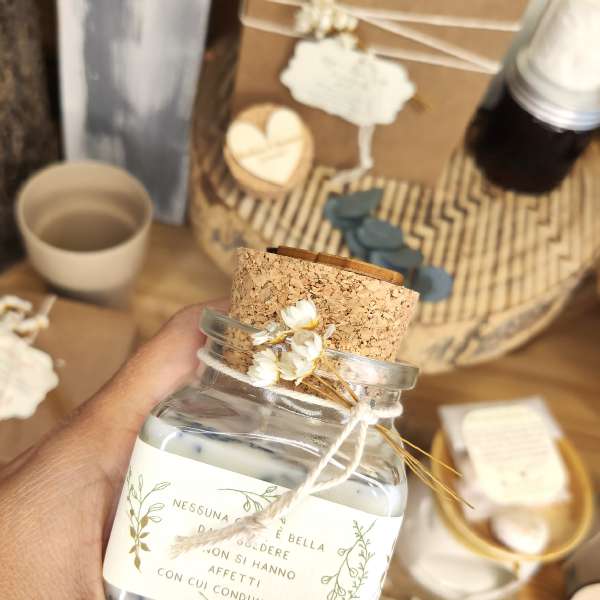 Candela Naturale Personalizzata in Cera di Soia – EcoFattoArt